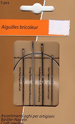 M & C 5 Aiguilles du Bricoleur pour matelas, tapis, bâche ... code EAN 3589720002206 