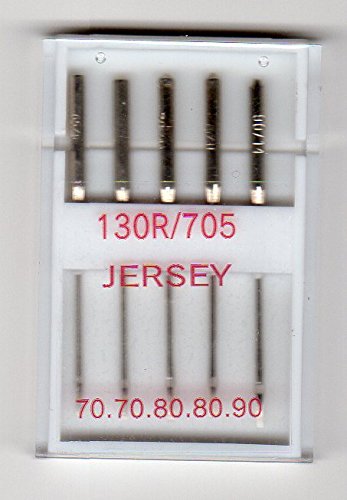 5 Aiguilles machine à coudre Spécial Jersey