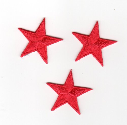 Ecusson thermocollant 3 Petites Etoiles Coloris Rouge 3589720264000 Thermo Badge La Mode