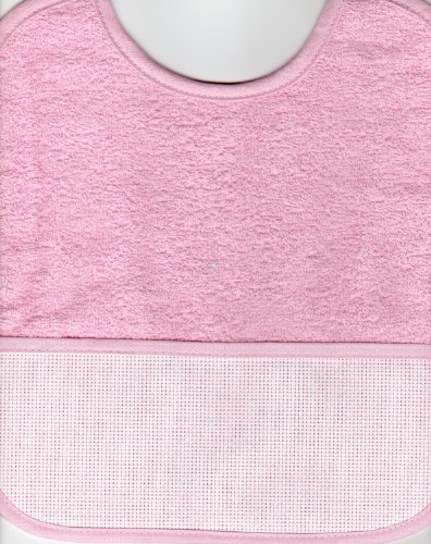 Ricami Bavoir à Broder Point de Croix Coloris Rose Taille 6 mois / 1 an 3589720432300 (3589720432300)