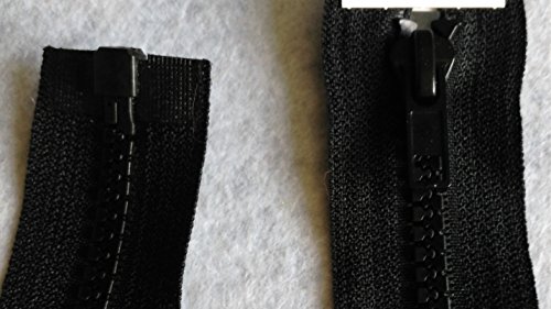 Fermeture éclair à glissière Coloris Noir 85 cm
