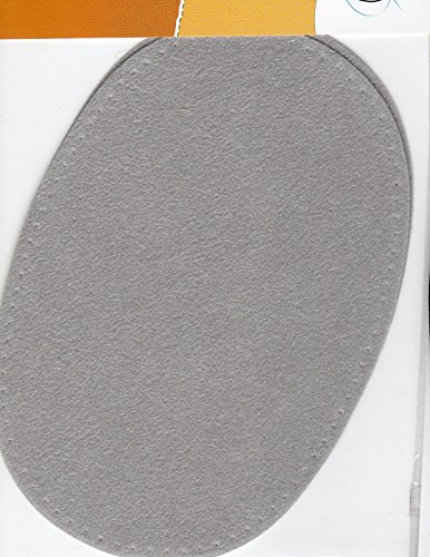 2 Renforts coude genou à coudre Coloris Gris Cl...