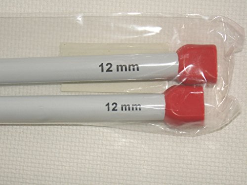 1 Paire d' AIGUILLES à TRICOTER Taille 12 PLAST...