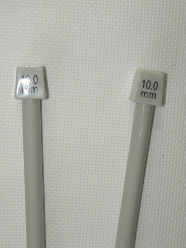 1 Paire d' AIGUILLES à TRICOTER Taille 10 ALUMI...