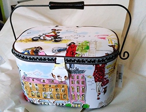 Les Merveilles d'Alice Très Belle Boite à Couture Paris Entre Amis Fond Blanc code EAN 3589721163548 