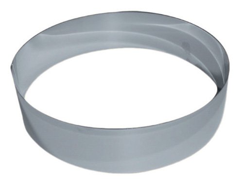 Cercle vacherin inox diamètre 18 cm