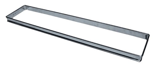 Rectangle sans fond à flan 55x11x2,5 cm