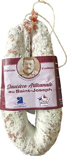 FERDINAND CHAUDOUARD SAUCISSE ARTISANALE 
AU SAINT-JOSEPH code EAN 3594320000705 