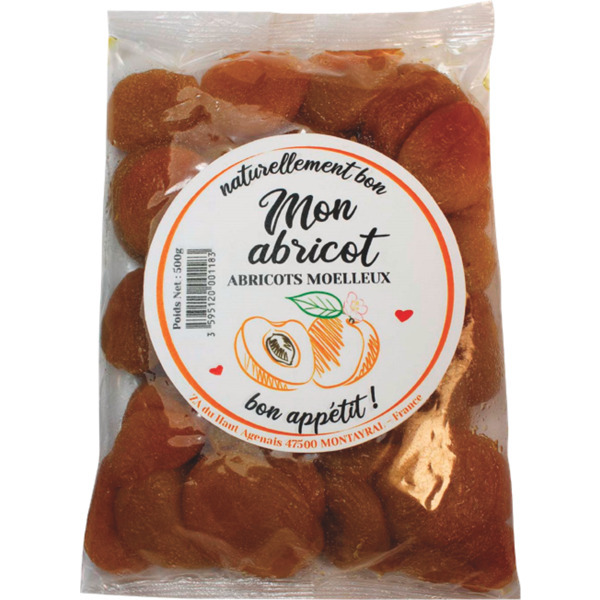 MON ABRICOT ABRICOTS MOELLEUX 
 code EAN 3595120001183 