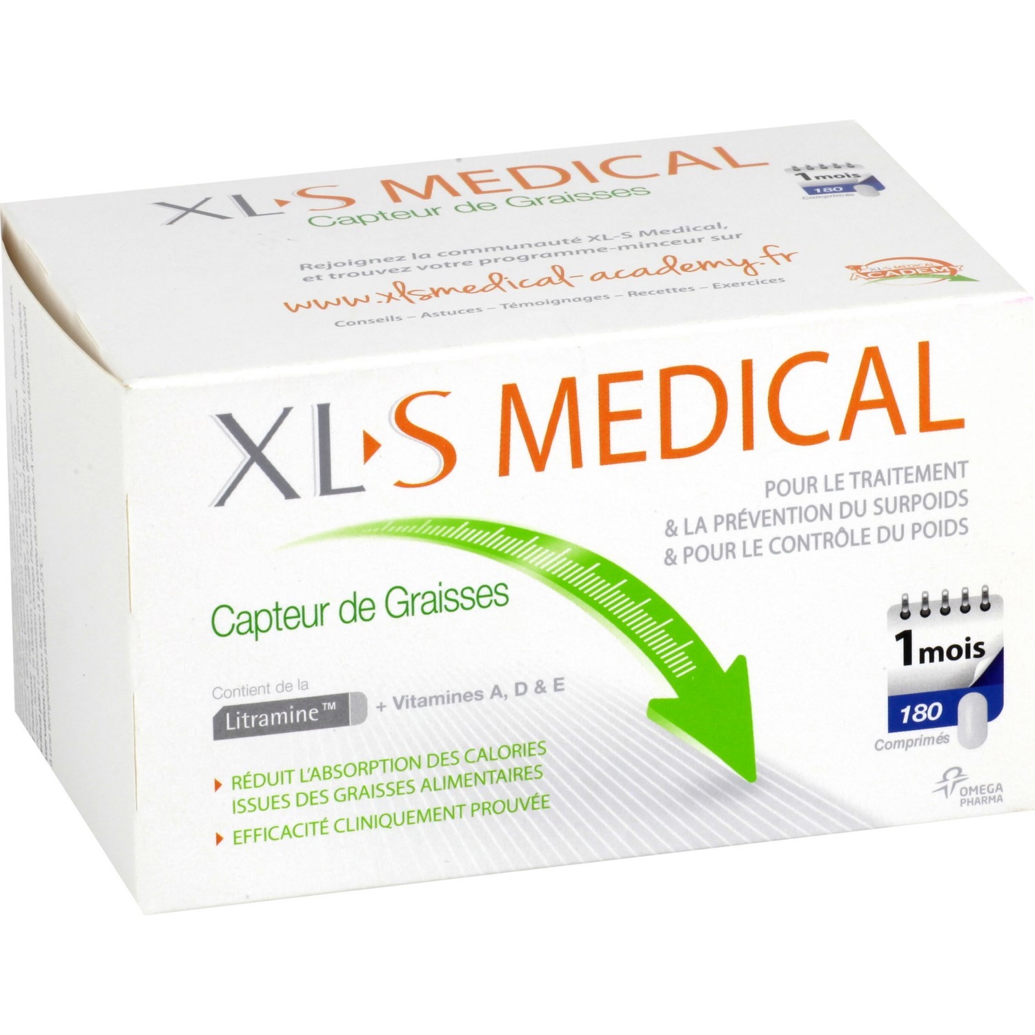 XLS MEDICAL Capteur de graisses  XLS MEDICAL code EAN 3595890210532 