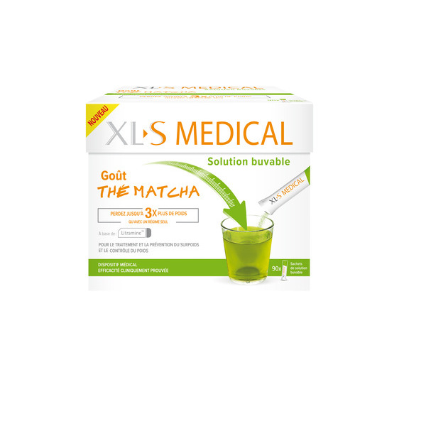 Solution buvable
Goût thé matcha