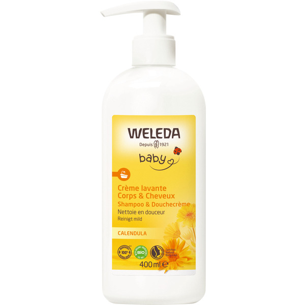 Crème lavante Corps & Cheveux Calendula
