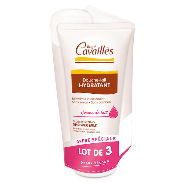 Gel douche et lait