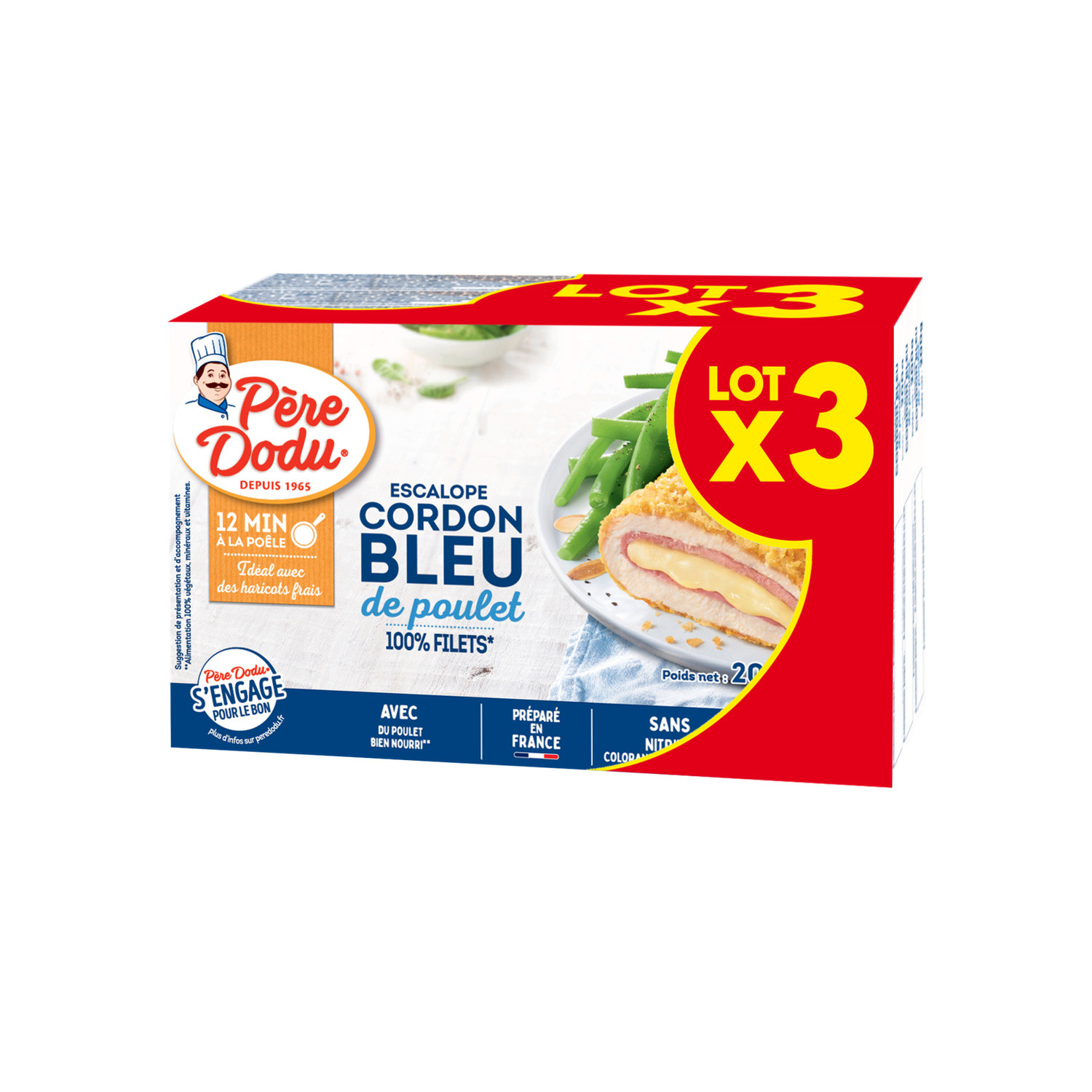 Cordon Bleu de poulet PERE DODU