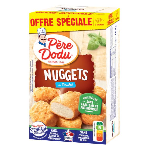 PÈRE DODU Nuggets de Poulet "Offre Spéciale" code EAN 3596690794116 