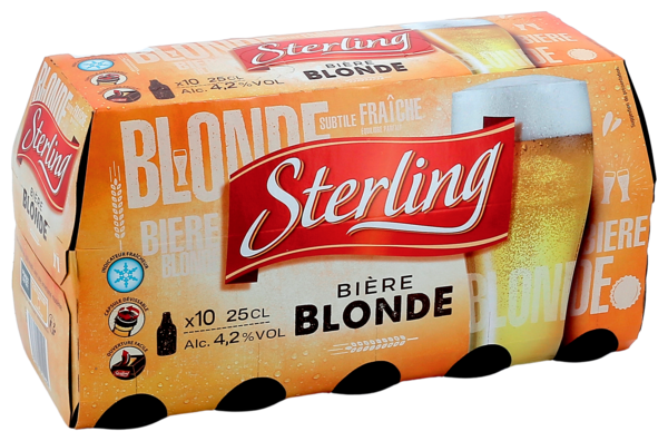  Bière Sterling code EAN 3596710215409 