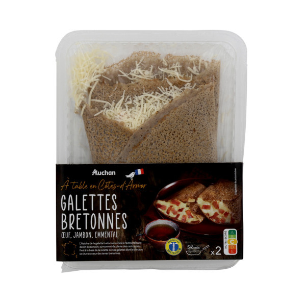  Galettes Bretonnes Auchan À Table En France code EAN 3596710238095 