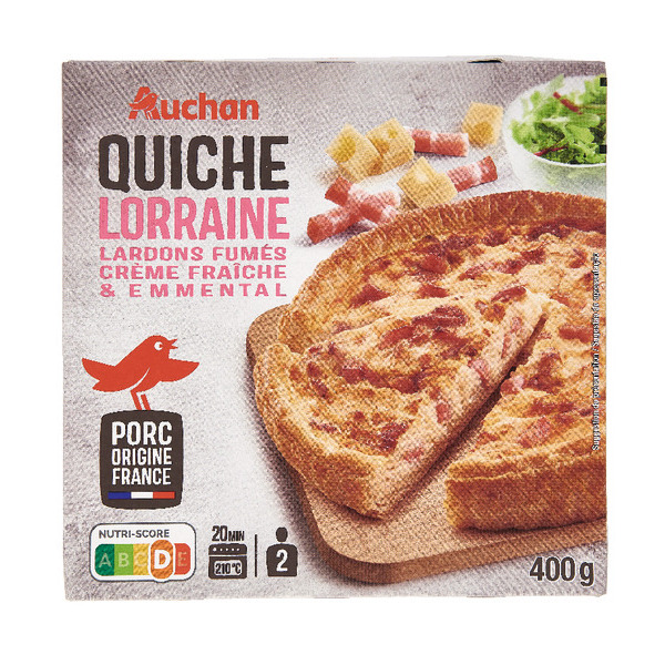  Quiche Lorraine Auchan code EAN 3596710243099 