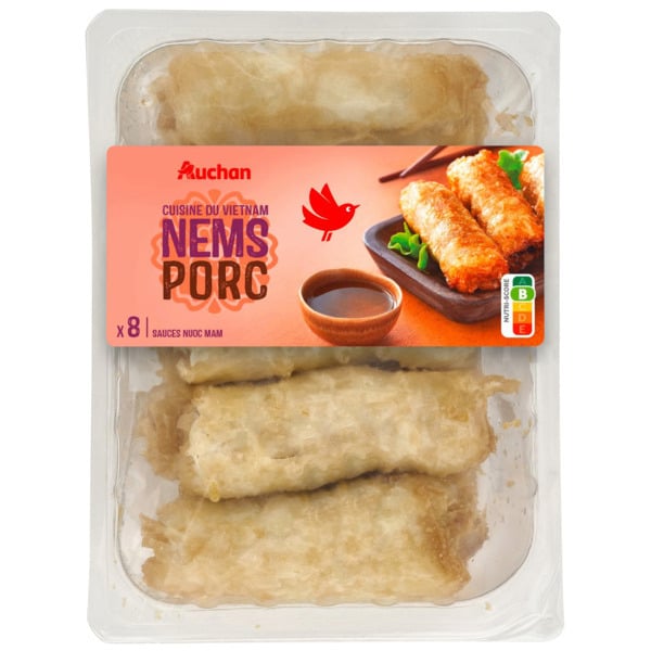  Nems Avec Sauce Auchan code EAN 3596710303625 