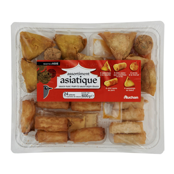  Plateau Assortiment Auchan code EAN 3596710303762 