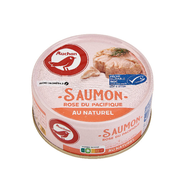  Saumon Rose Du Pacifique Auchan code EAN 3596710309078 