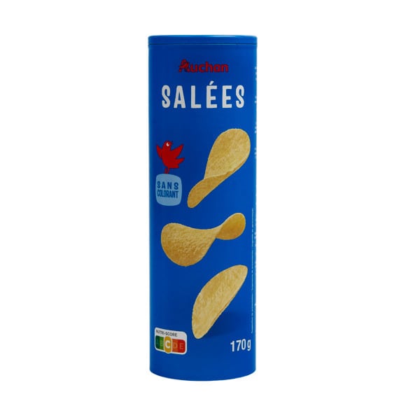  Tuiles Salées Auchan code EAN 3596710322701 