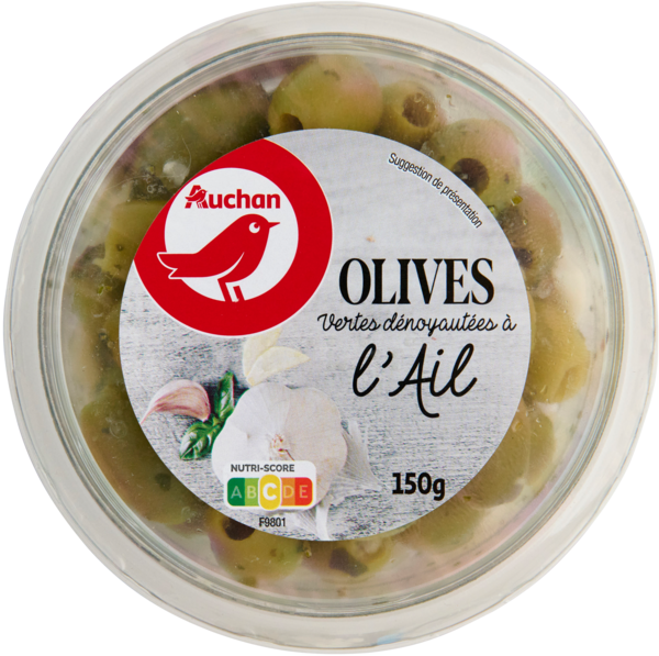 Olives À L'Ail Auchan