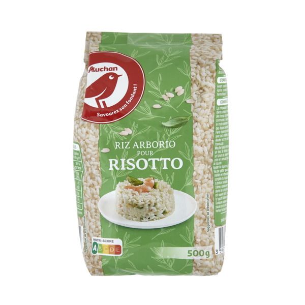  Riz Arborio Auchan code EAN 3596710335022 