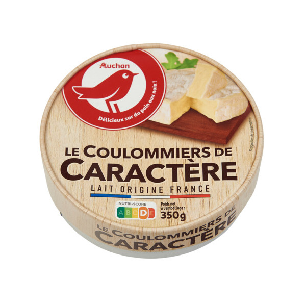  Le Coulommiers De Caractère Auchan code EAN 3596710343362 