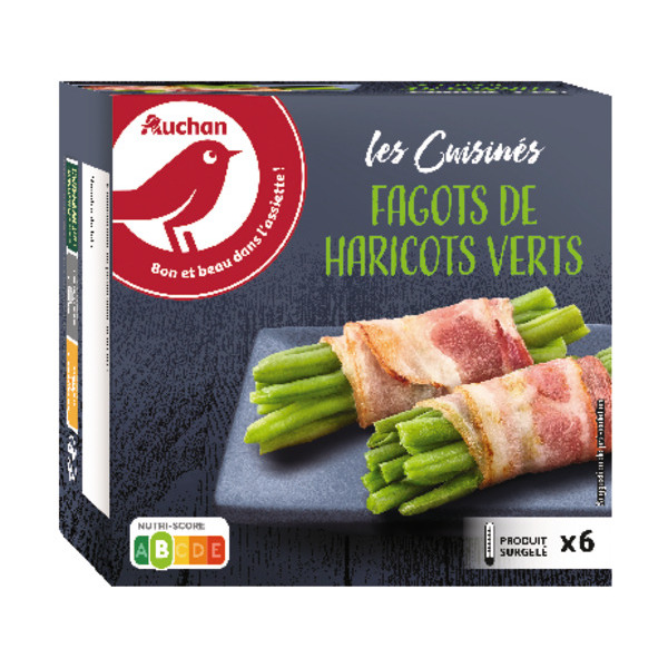  Fagots De Haricots Verts Surgelés Auchan code EAN 3596710351107 
