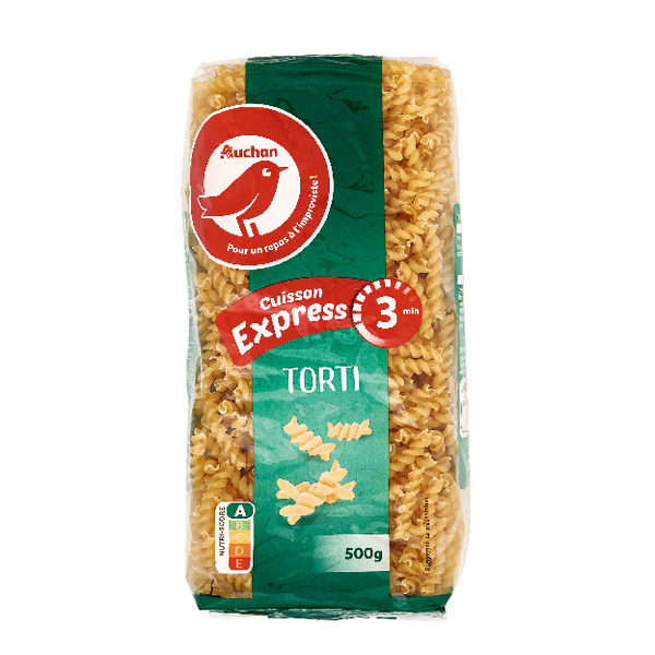  Torti Cuisson Rapide Auchan code EAN 3596710363865 