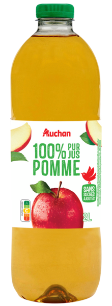 100% Pur Jus De Pomme Auchan