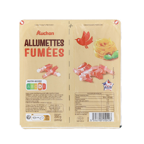 Allumettes Auchan 3596710382606 