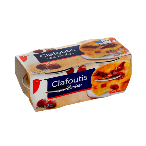  Clafoutis Aux Cerises Auchan code EAN 3596710387847 