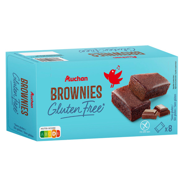  Brownies Sans Gluten Auchan code EAN 3596710408269 
