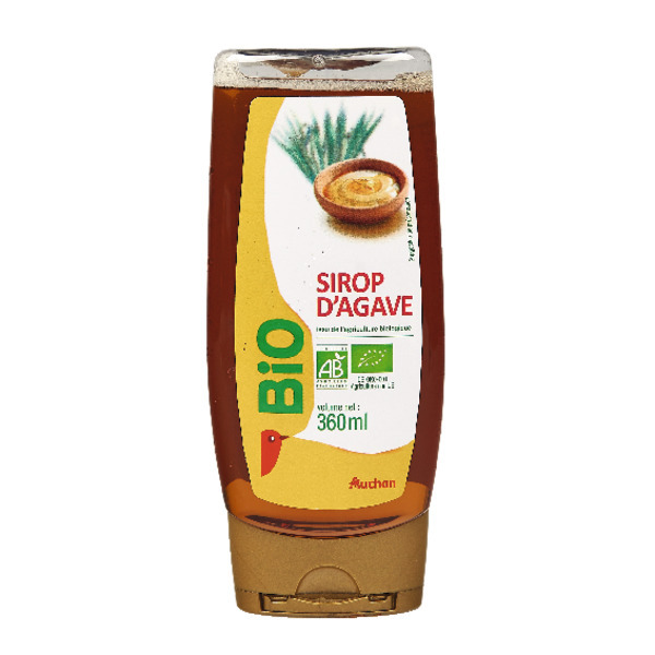 Sirop D'agave Auchan Bio 3596710414321 