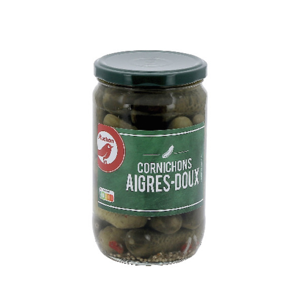  50% D'économie Sur Le 2Ème Dans La Gamme De Cornichons Auchan code EAN 3596710417469 