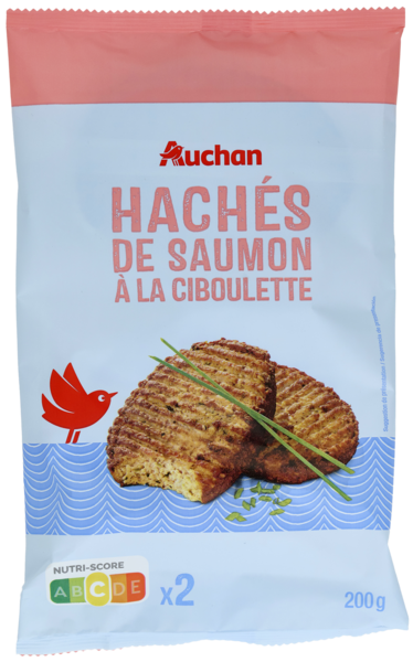  Hachés De Saumon Auchan code EAN 3596710430963 
