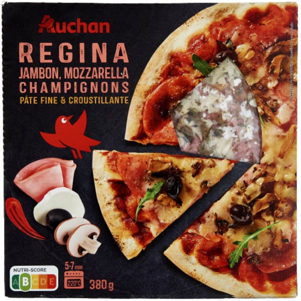  Pizza Régina Auchan code EAN 3596710434657 