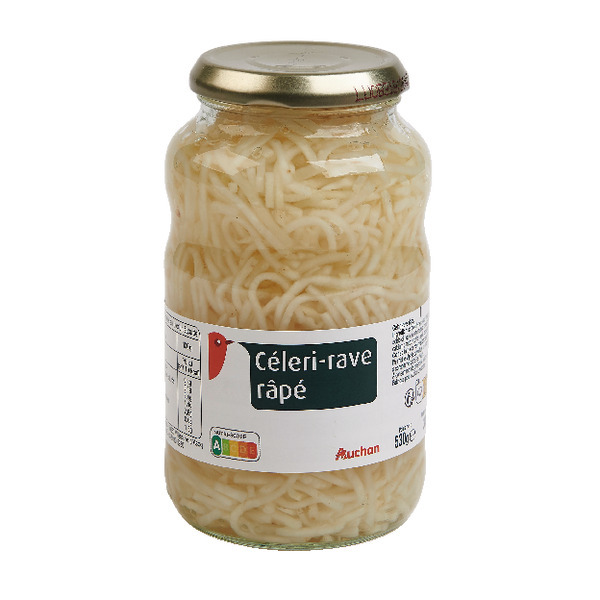  Celeri Rave Rapé Auchan code EAN 3596710438426 