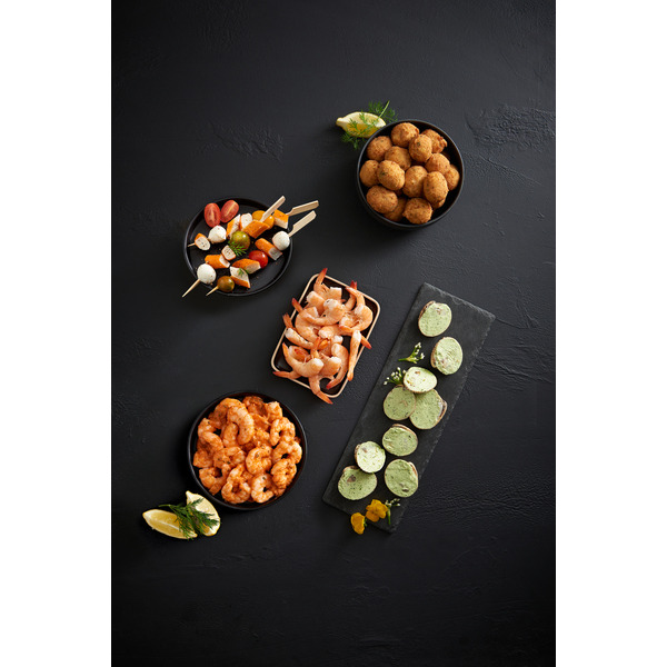  18 Mini Bâtonnets De Surimi Auchan  code EAN 3596710444489 