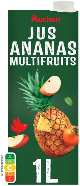 Jus Ananas Multifruits Auchan