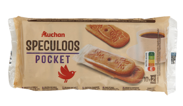  Speculoos Pocket Auchan code EAN 3596710448807 