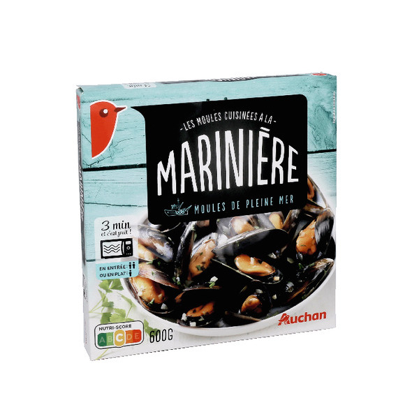 Moules Marinières Auchan code EAN 3596710450015 