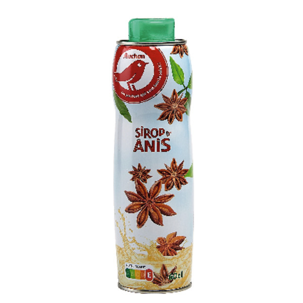 Sirop D'anis Auchan 3596710454372 