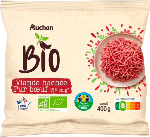 Viande Hachée Pur Boeuf Filière 