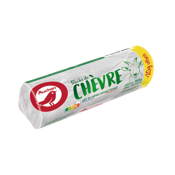  Bûche De Chèvre Auchan code EAN 3596710470495 
