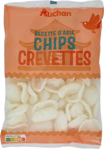 Chips Crevettes Auchan