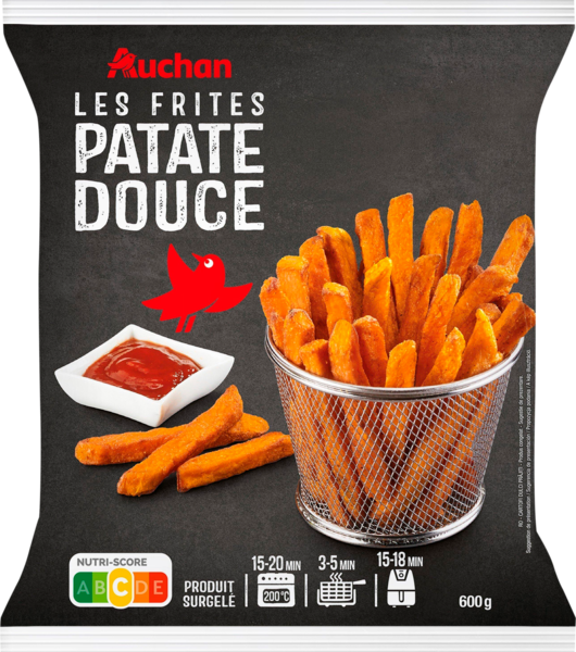 Frites De Patate Douce Surgelées Auchan