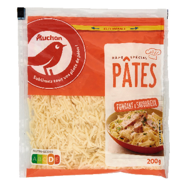  Râpé Spécial Pâtes Auchan code EAN 3596710476329 